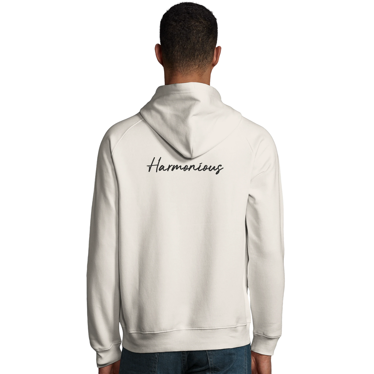 Harmonious - "Underwater Flight" Hoodie Off White 4