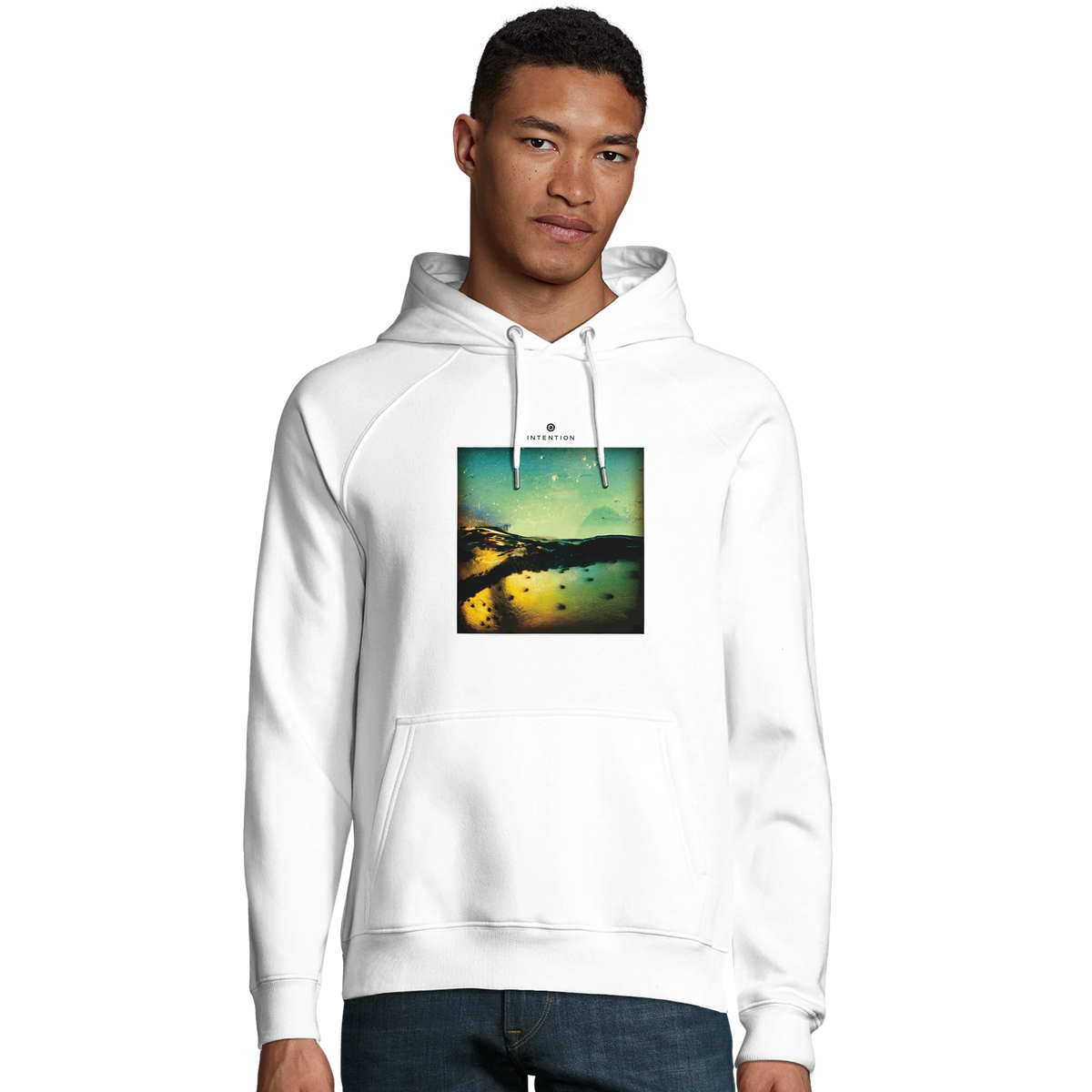 Harmonious - "Underwater Flight" Hoodie White 3