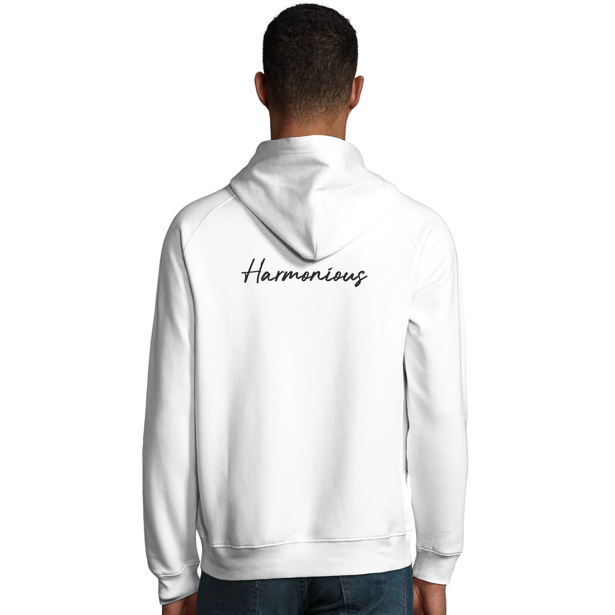 Harmonious - "Underwater Flight" Hoodie White 4