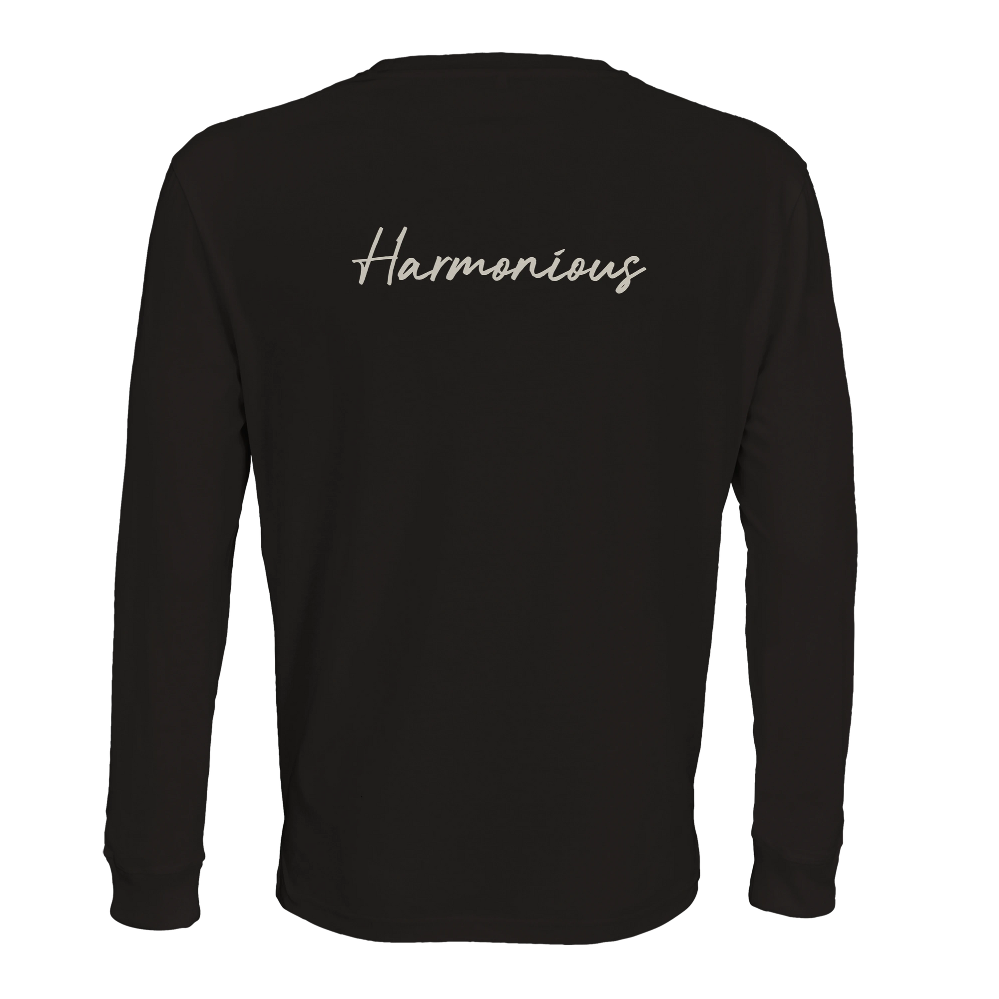 Harmonious - "Underwater Flight" Long sleeve Deep Black 2