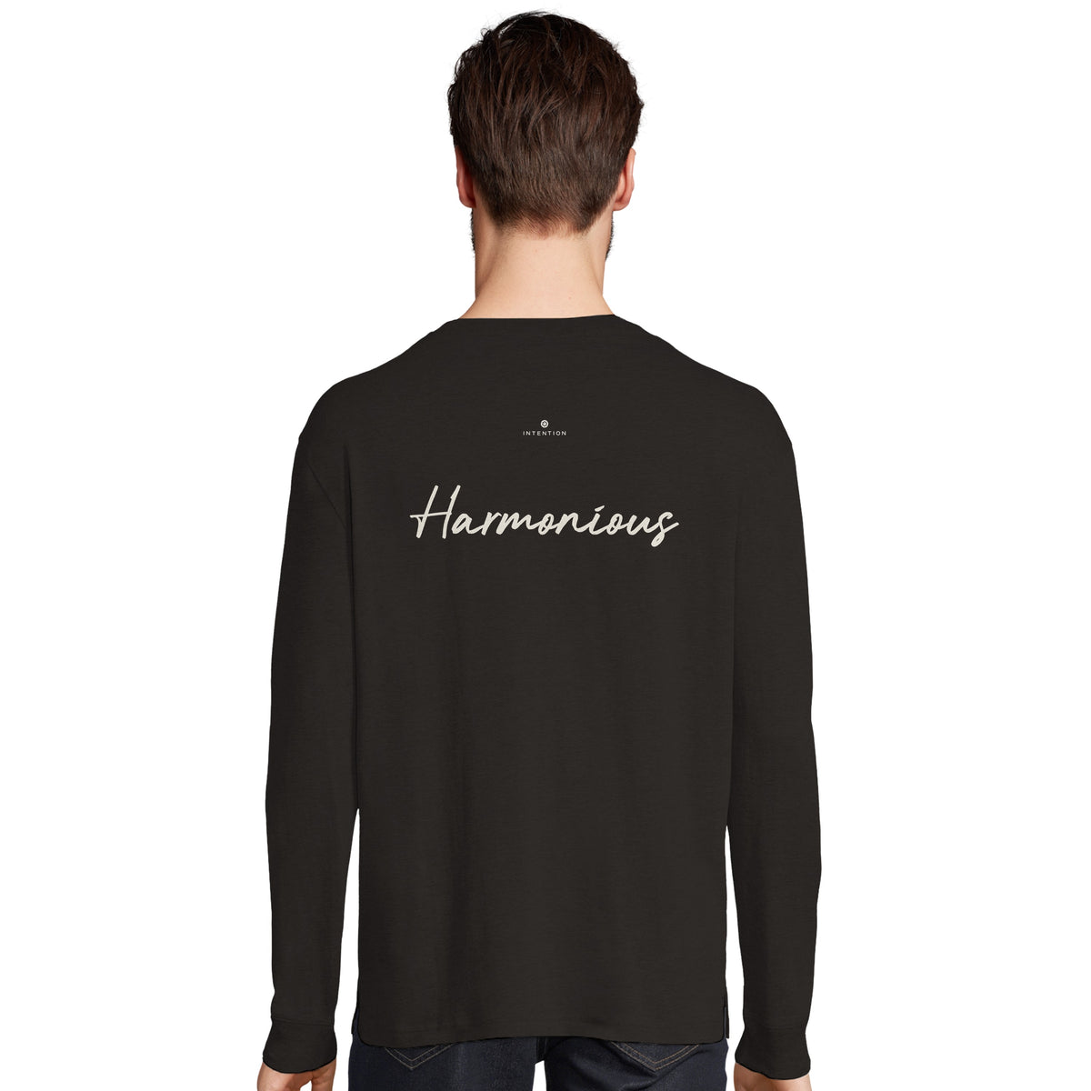 Harmonious - "Underwater Flight" Long sleeve Deep Black 4