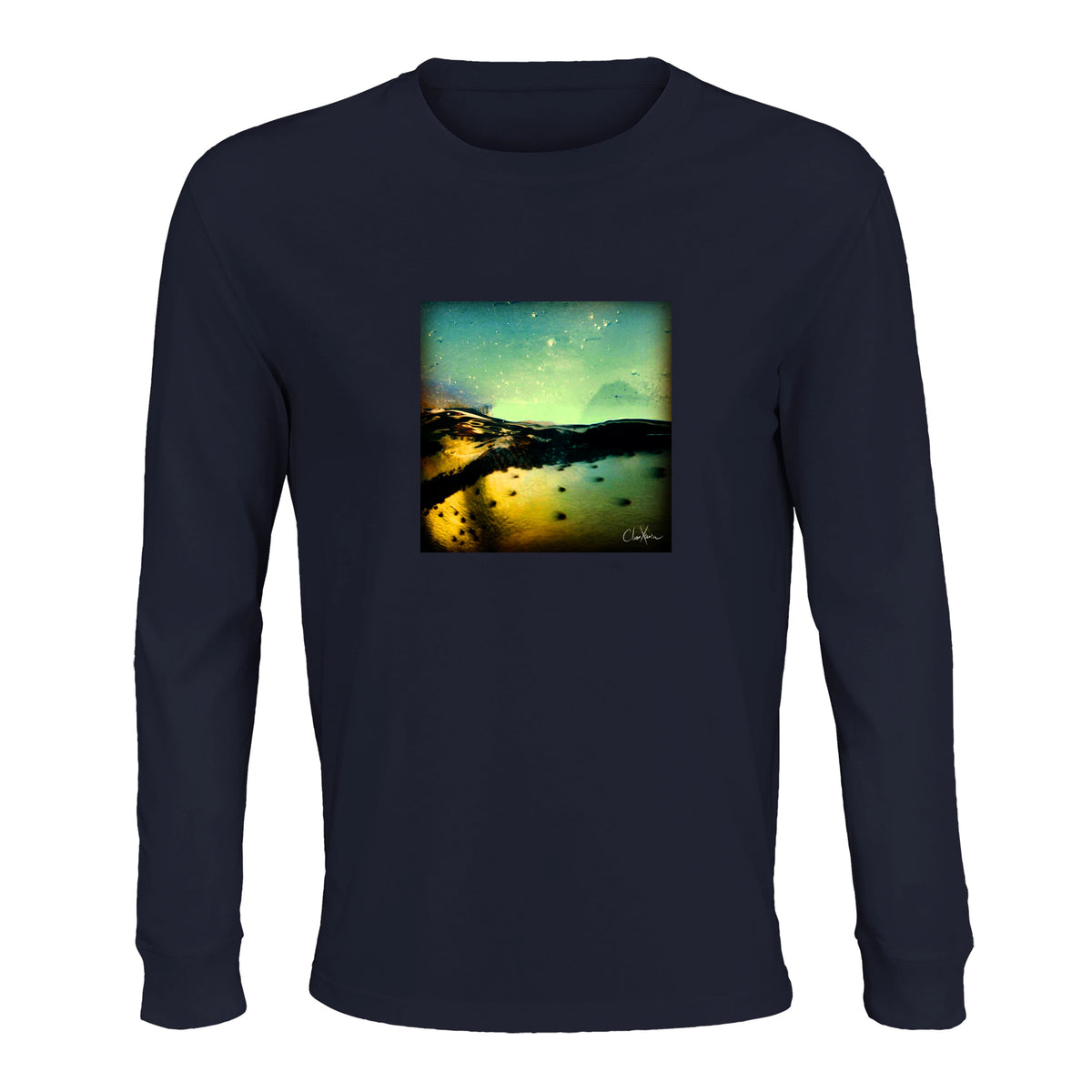 Harmonious - "Underwater Flight" Long sleeve French Navy 1