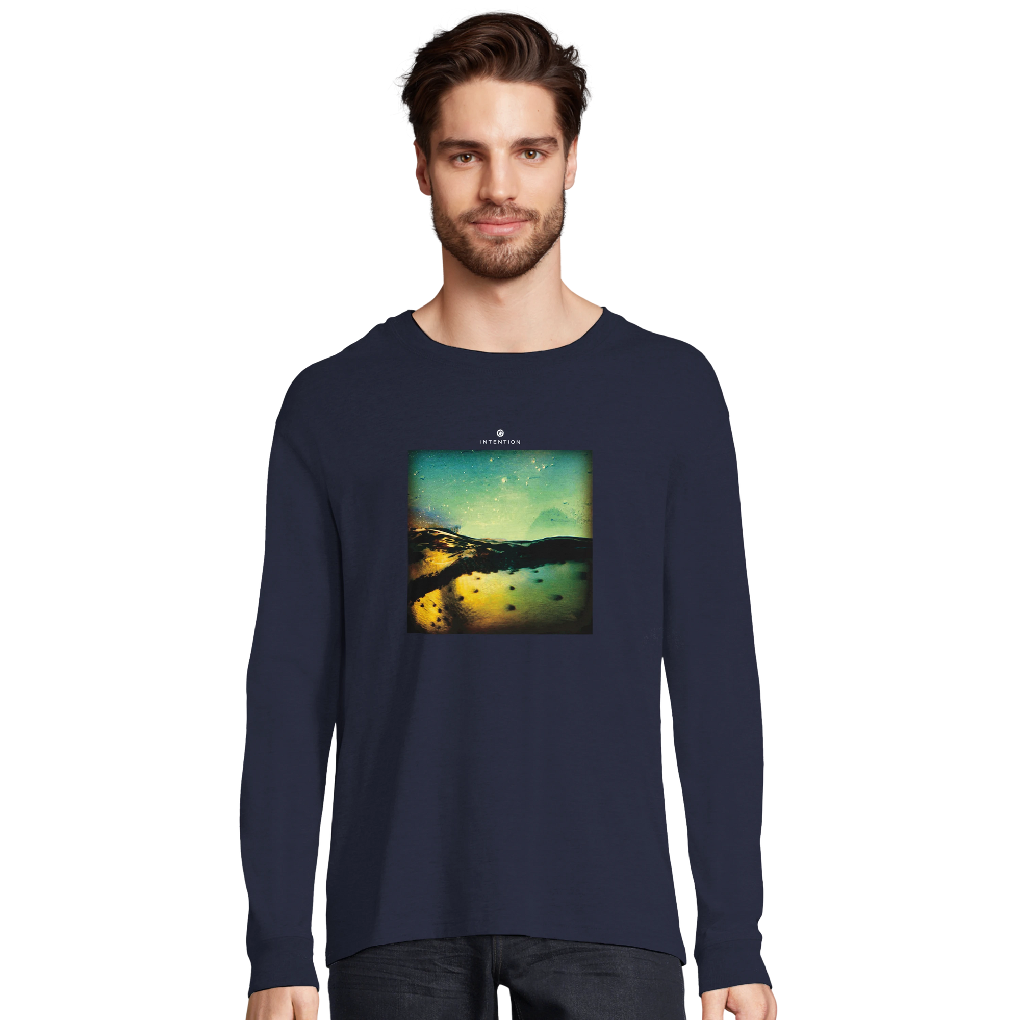 Harmonious - "Underwater Flight" Long sleeve French Navy 3