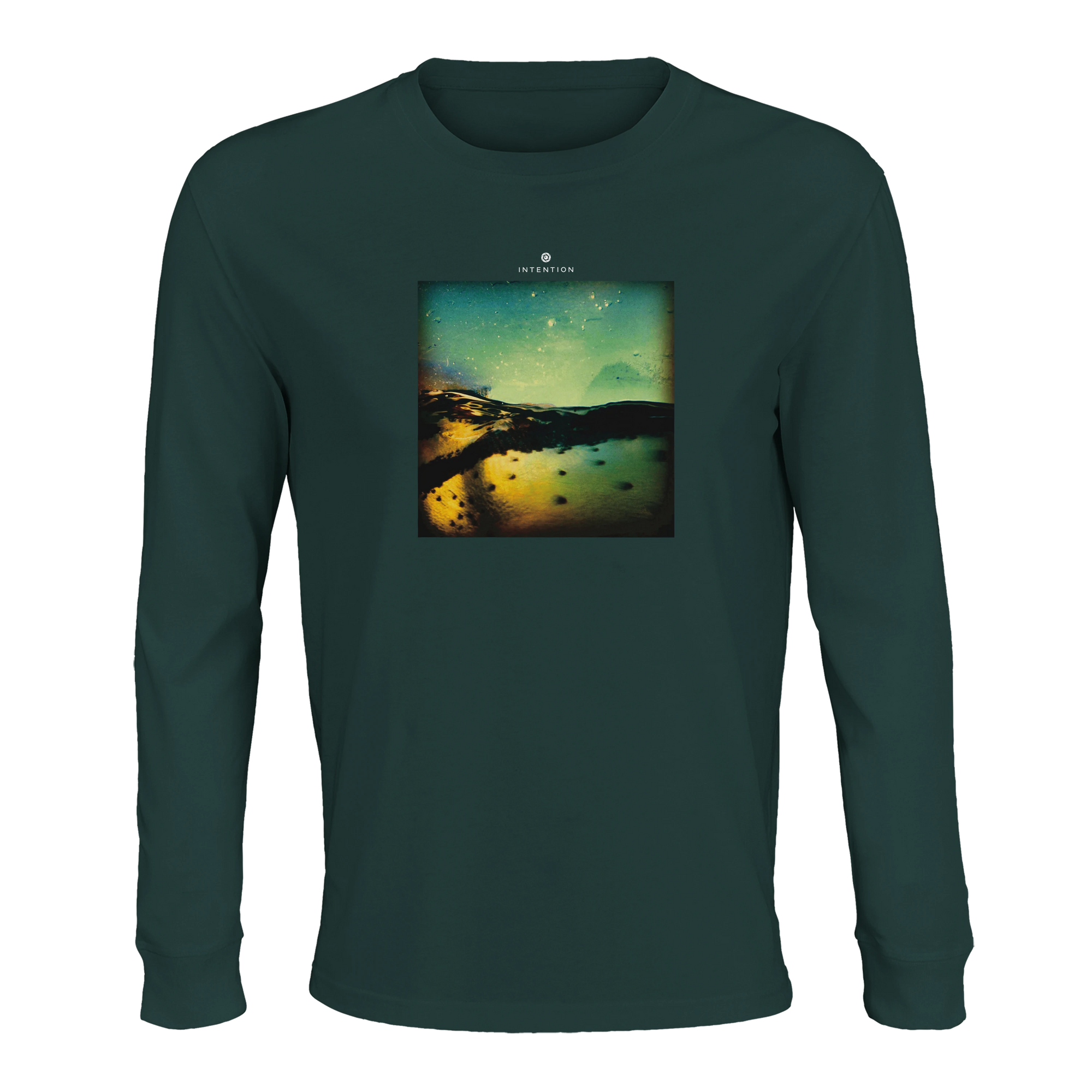 Harmonious - "Underwater Flight" Long sleeve green empire 1