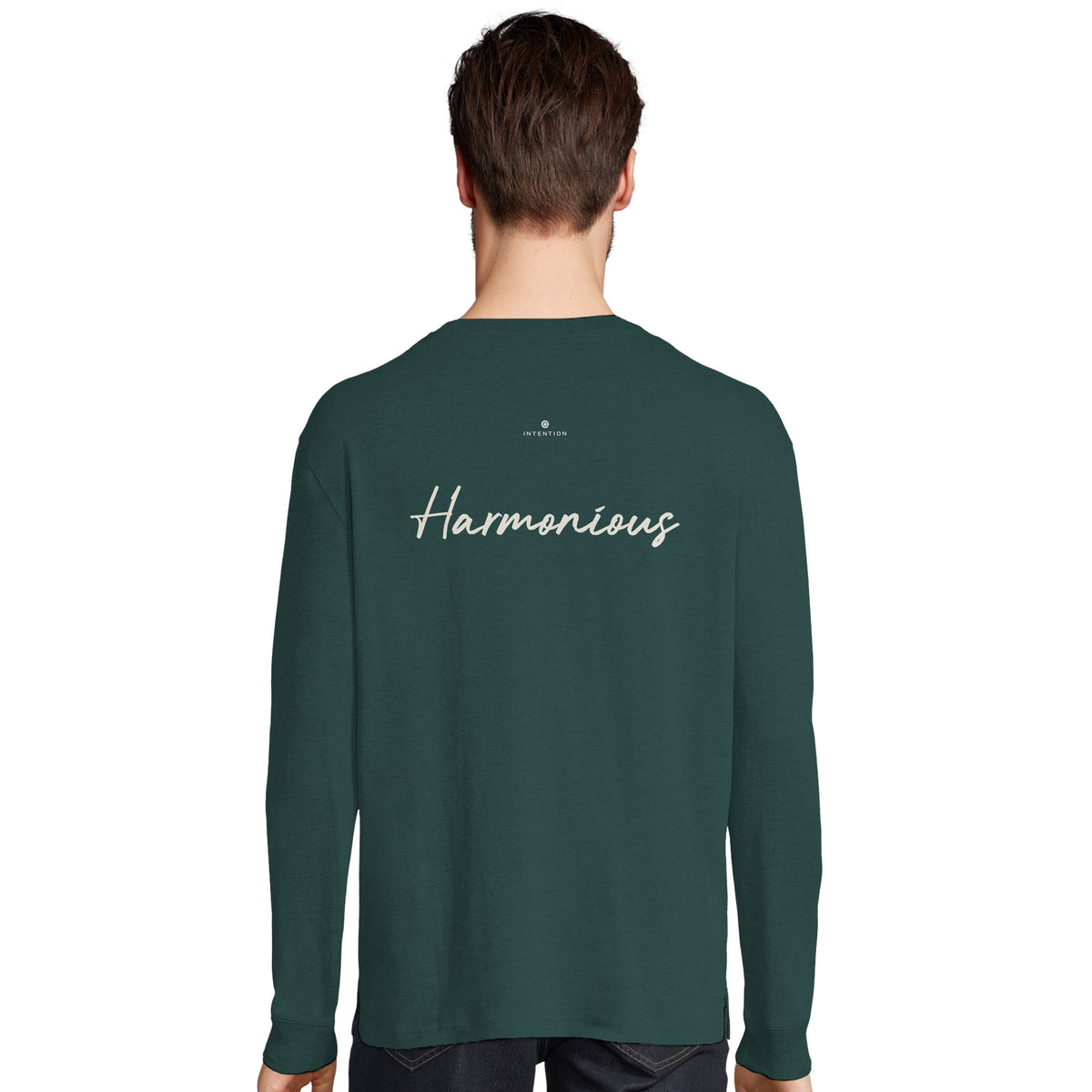 Harmonious - "Underwater Flight" Long sleeve green empire 4