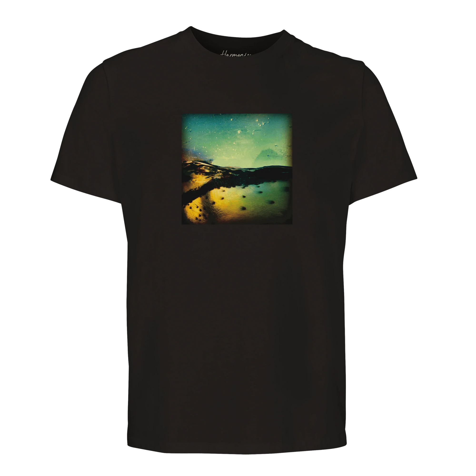 Harmonious - "Underwater Flight" T-shirt Deep Black 1