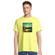 Harmonious - "Underwater Flight" T-shirt Light Yellow 4