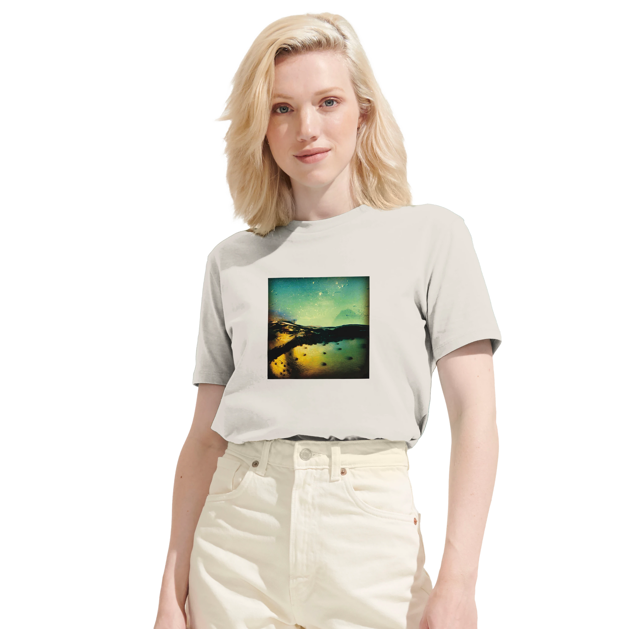 Harmonious - "Underwater Flight" T-shirt Off White 6