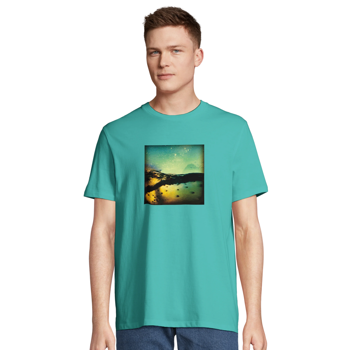 Harmonious - "Underwater Flight" T-shirt pool blue 4