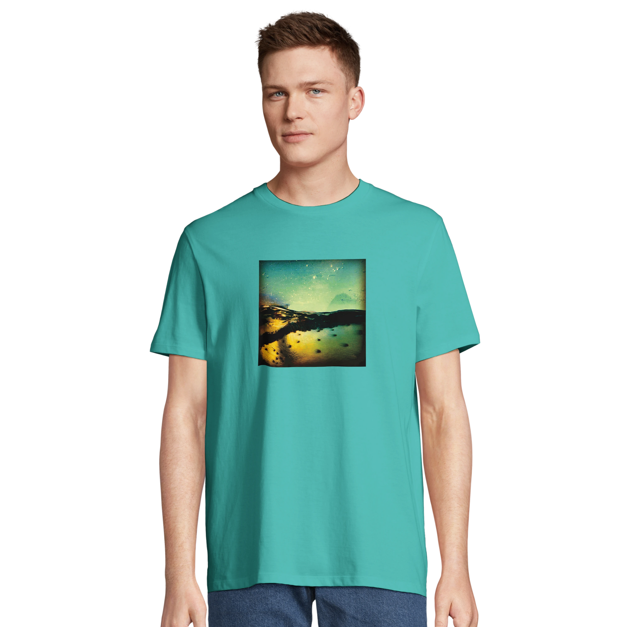 Harmonious - "Underwater Flight" T-shirt pool blue 4
