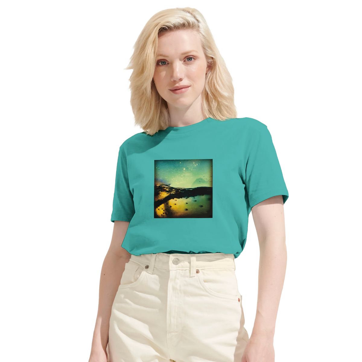 Harmonious - "Underwater Flight" T-shirt pool blue 6