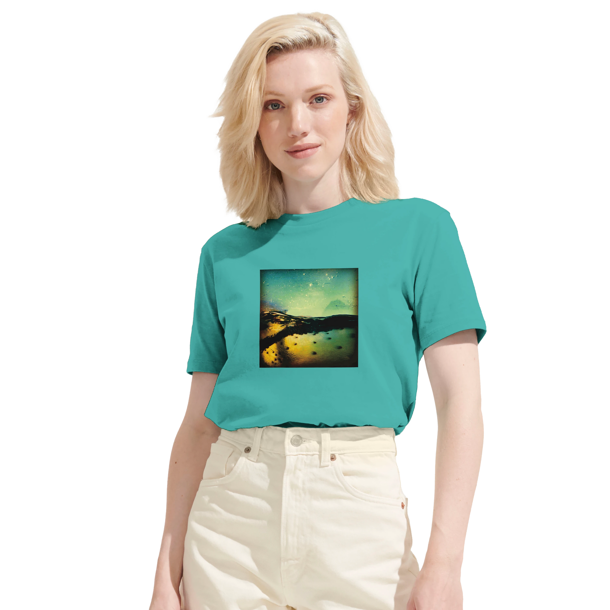 Harmonious - "Underwater Flight" T-shirt pool blue 6