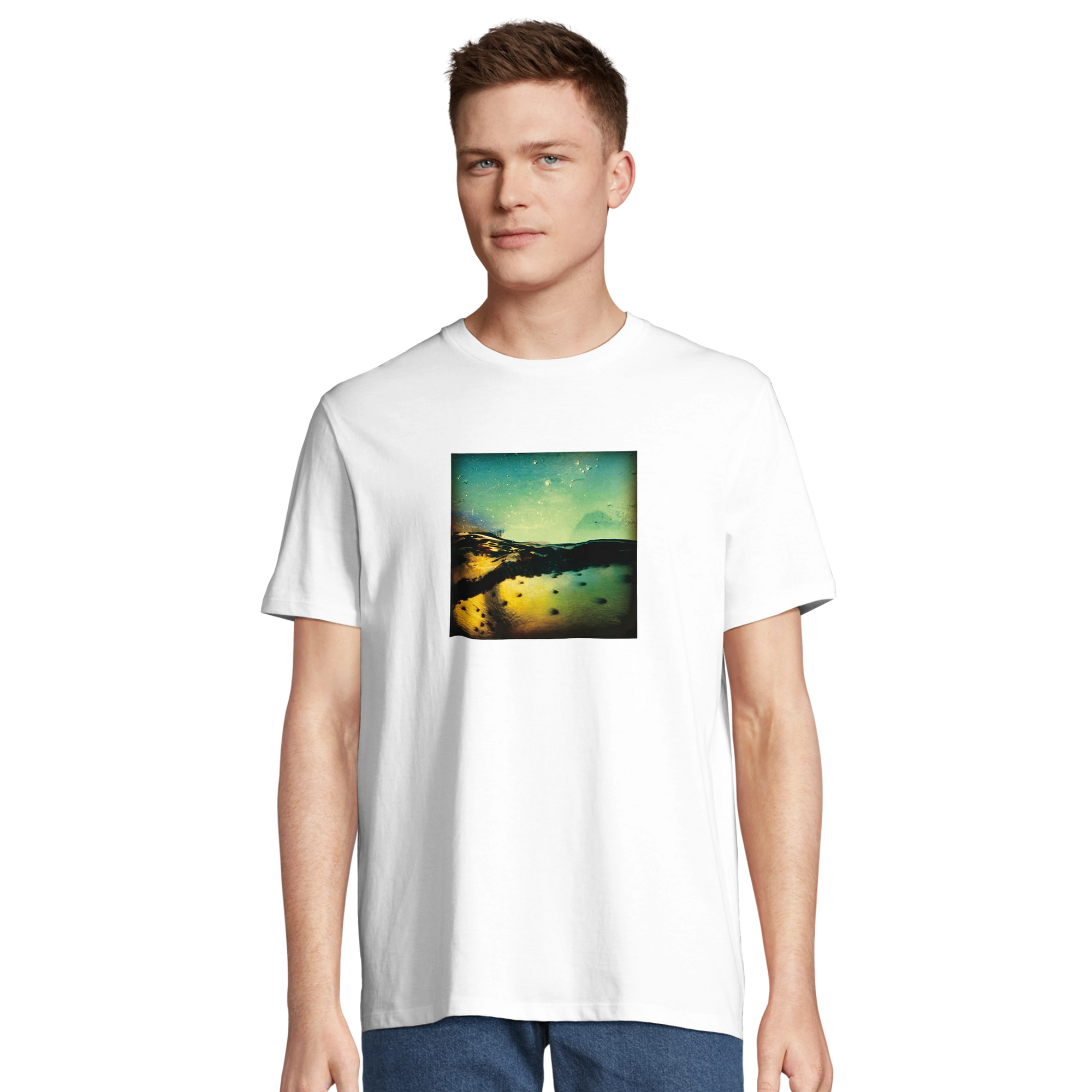 Harmonious - "Underwater Flight" T-shirt White 4