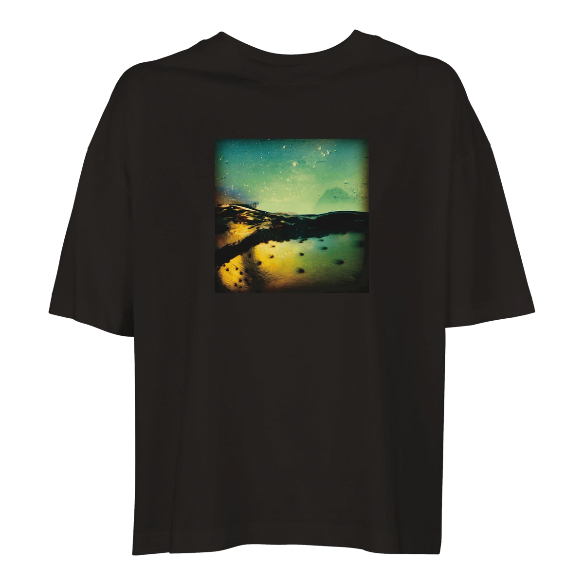 Harmonious - "Underwater Flight" T-shirt Deep Black 1