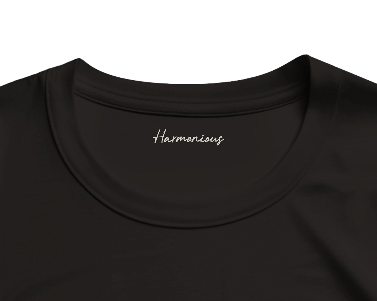 Harmonious - "Underwater Flight" T-shirt Deep Black 2