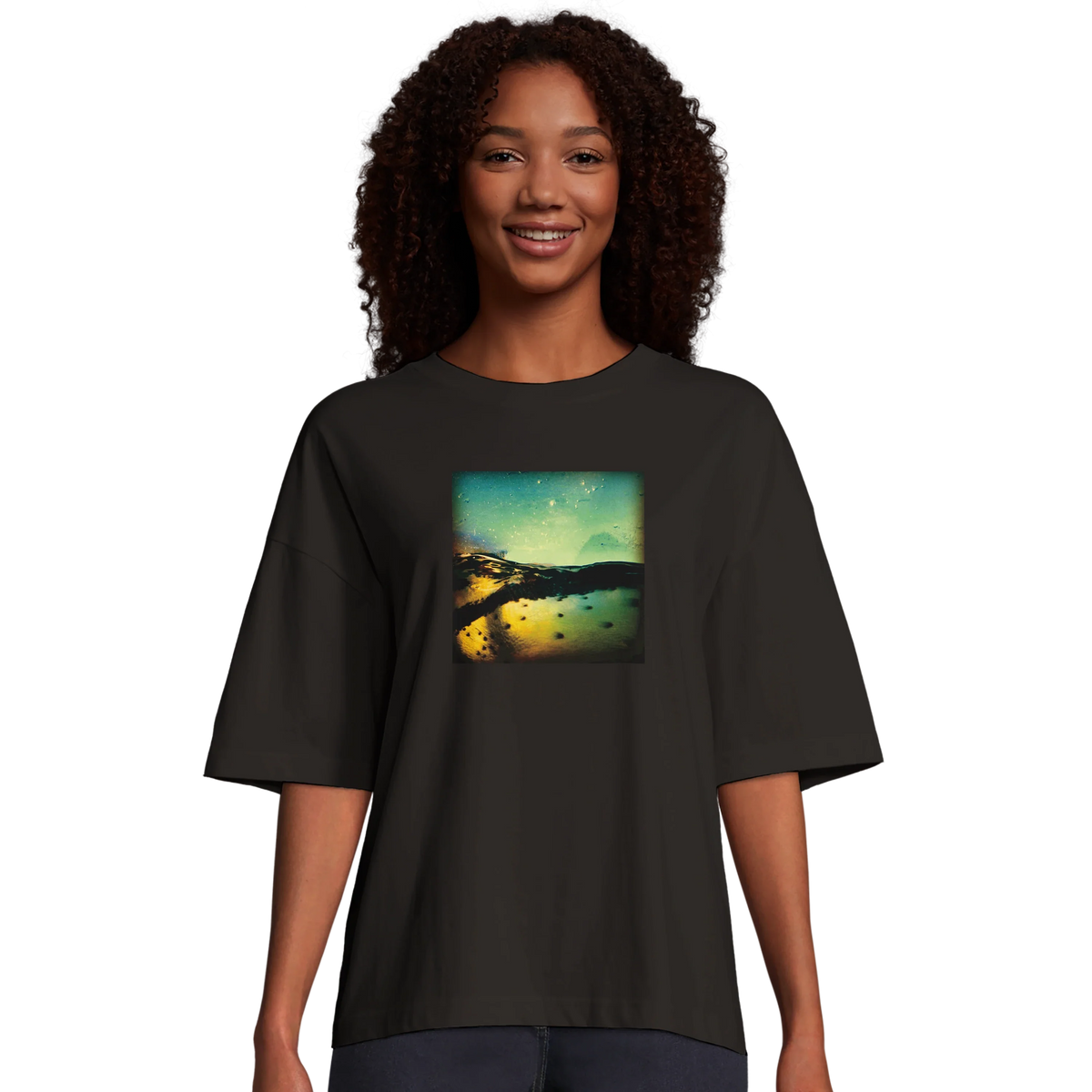 Harmonious - "Underwater Flight" T-shirt Deep Black 4