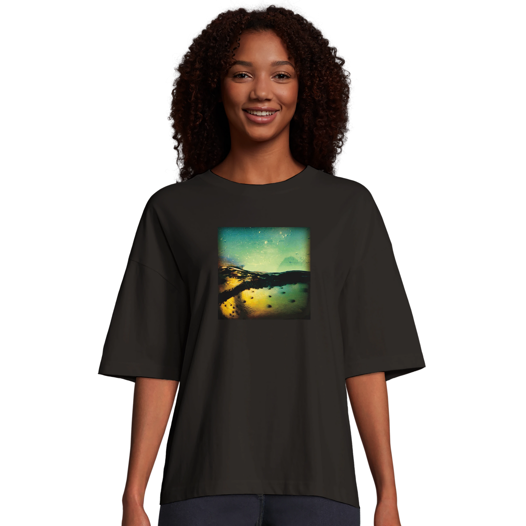 Harmonious - "Underwater Flight" T-shirt Deep Black 4
