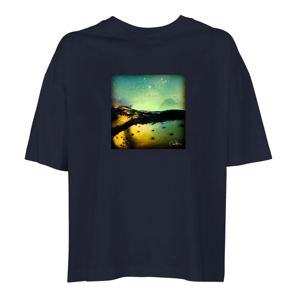 Harmonious - "Underwater Flight" T-shirt French Navy 1