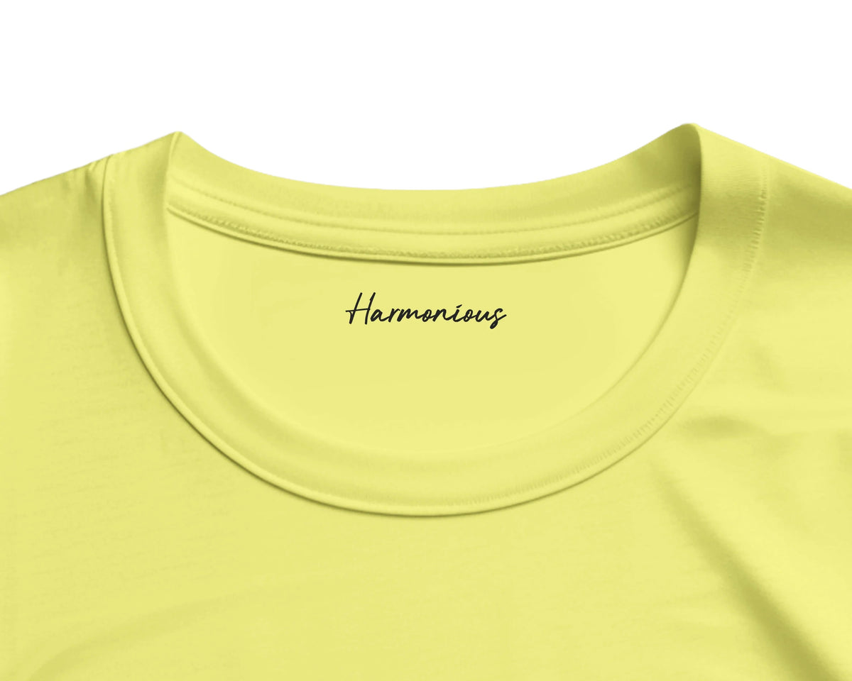 Harmonious - "Underwater Flight" T-shirt Light Yellow 2