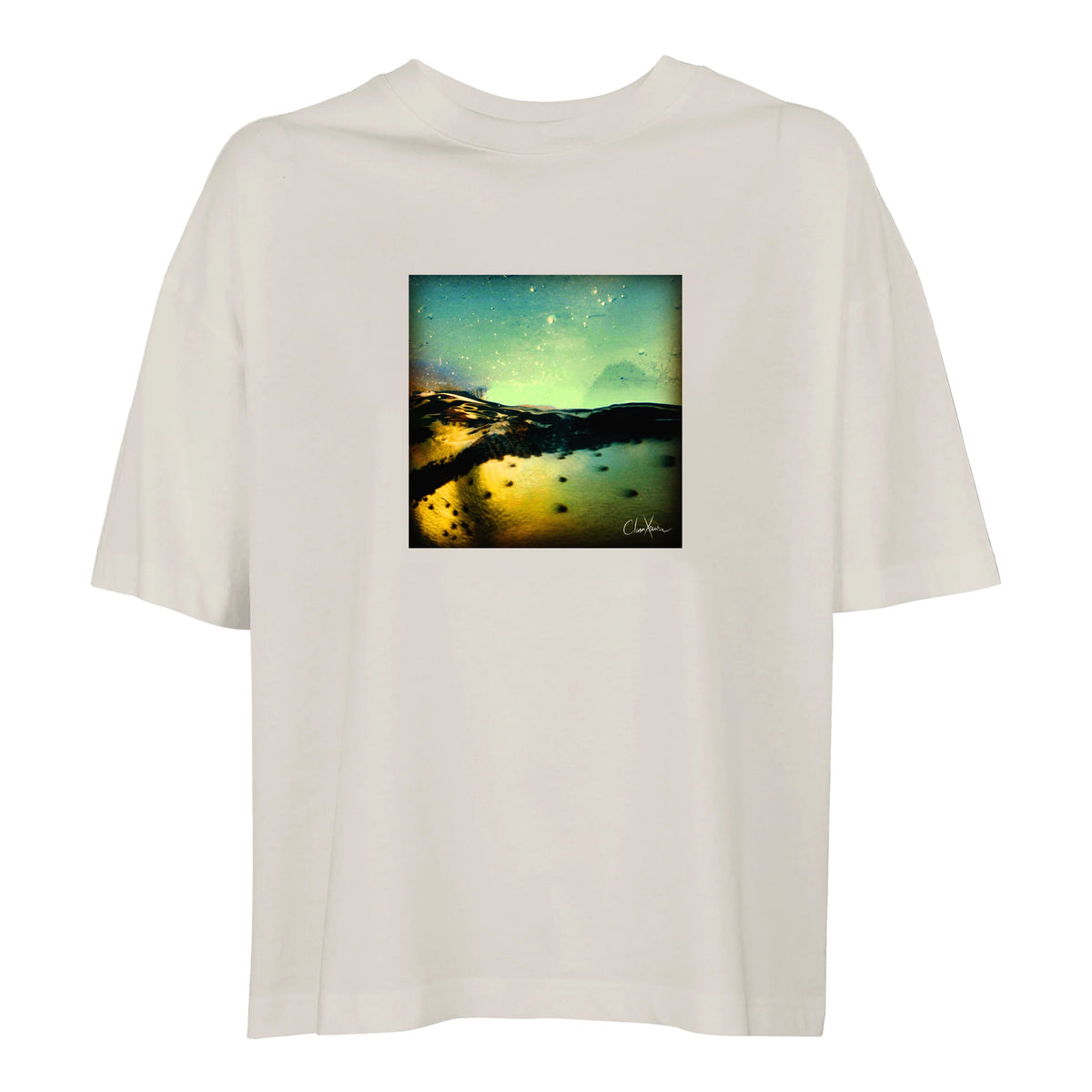 Harmonious - "Underwater Flight" T-shirt Off White 1