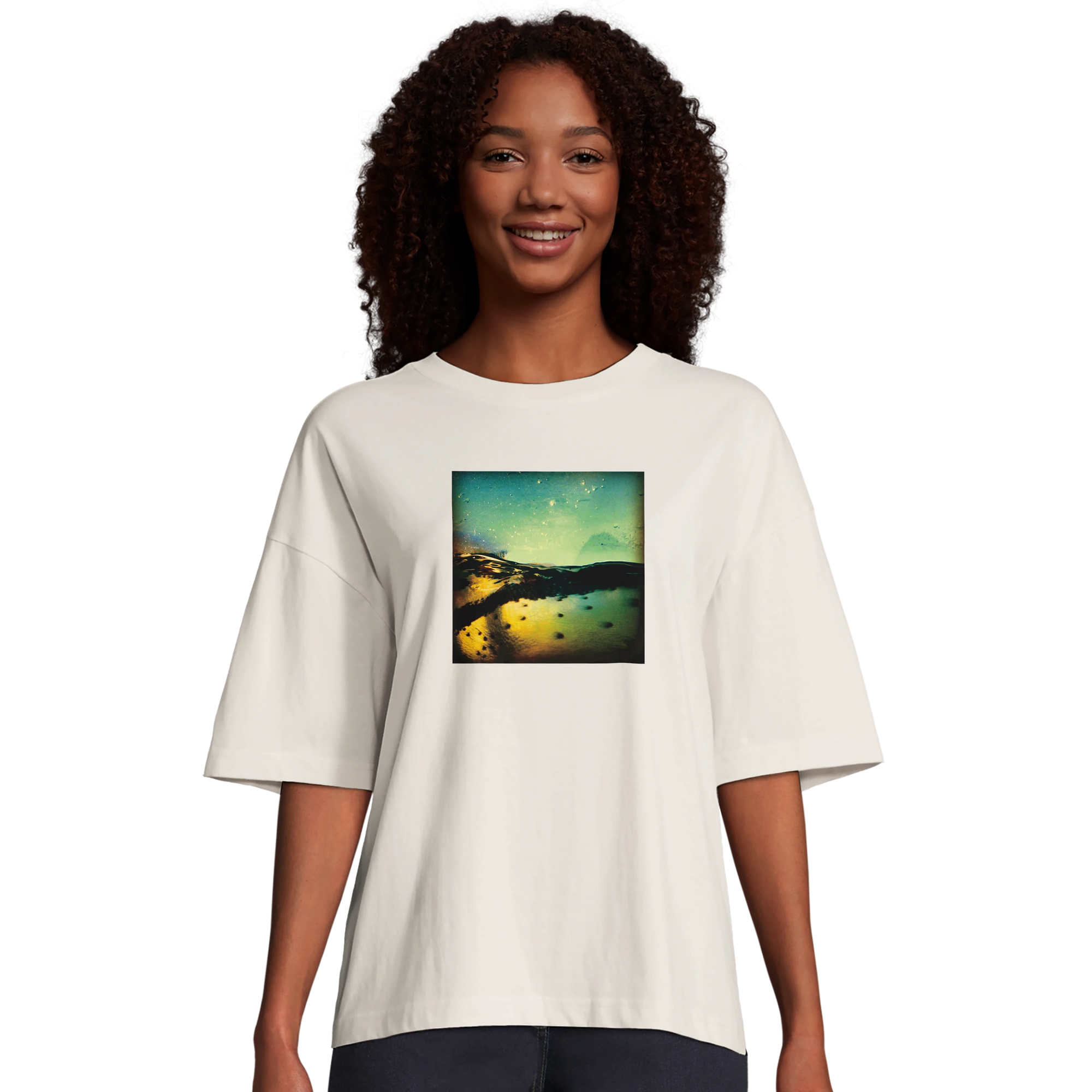 Harmonious - "Underwater Flight" T-shirt Off White 4