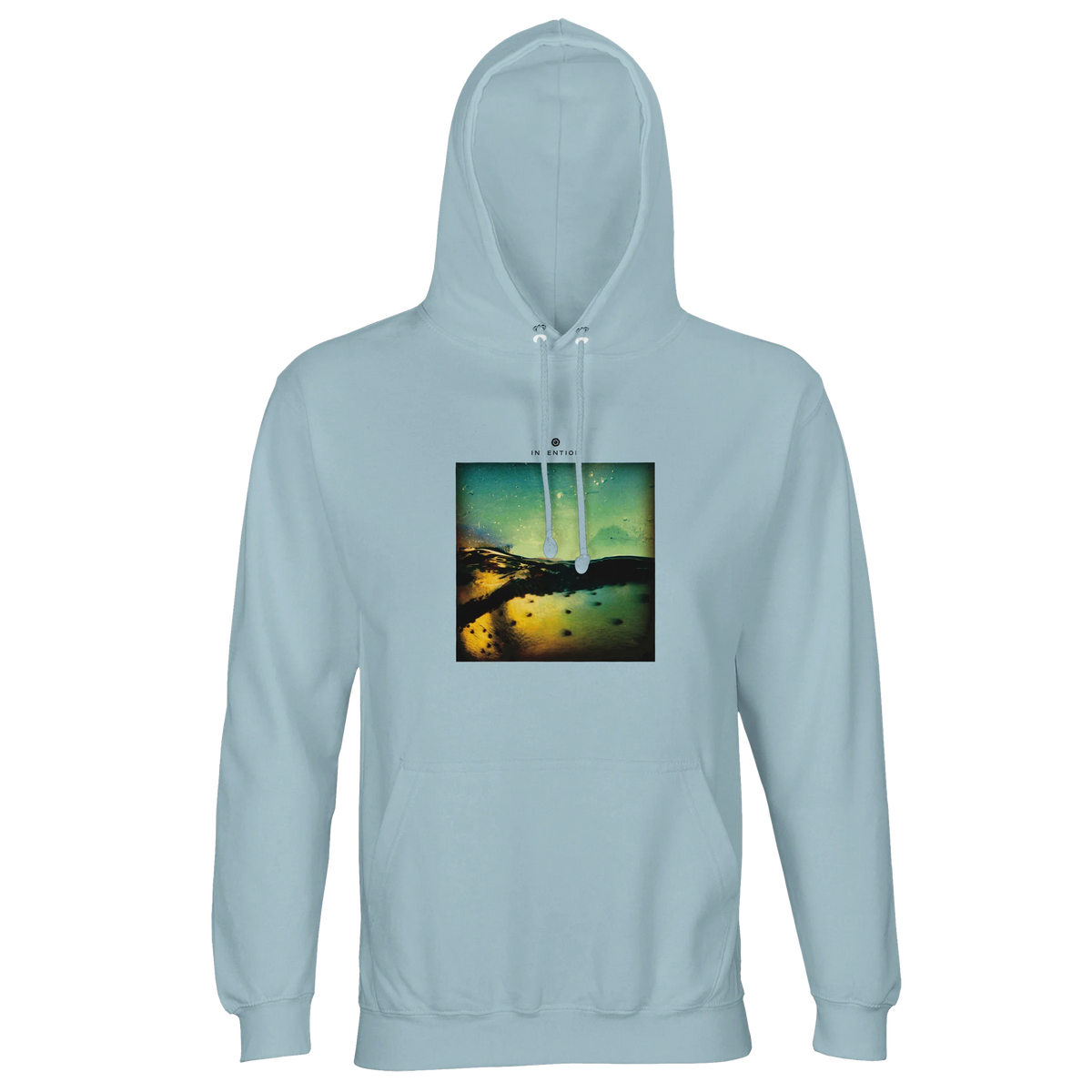 Harmonious - "Underwater Flight" Hoodie creamy blue 1