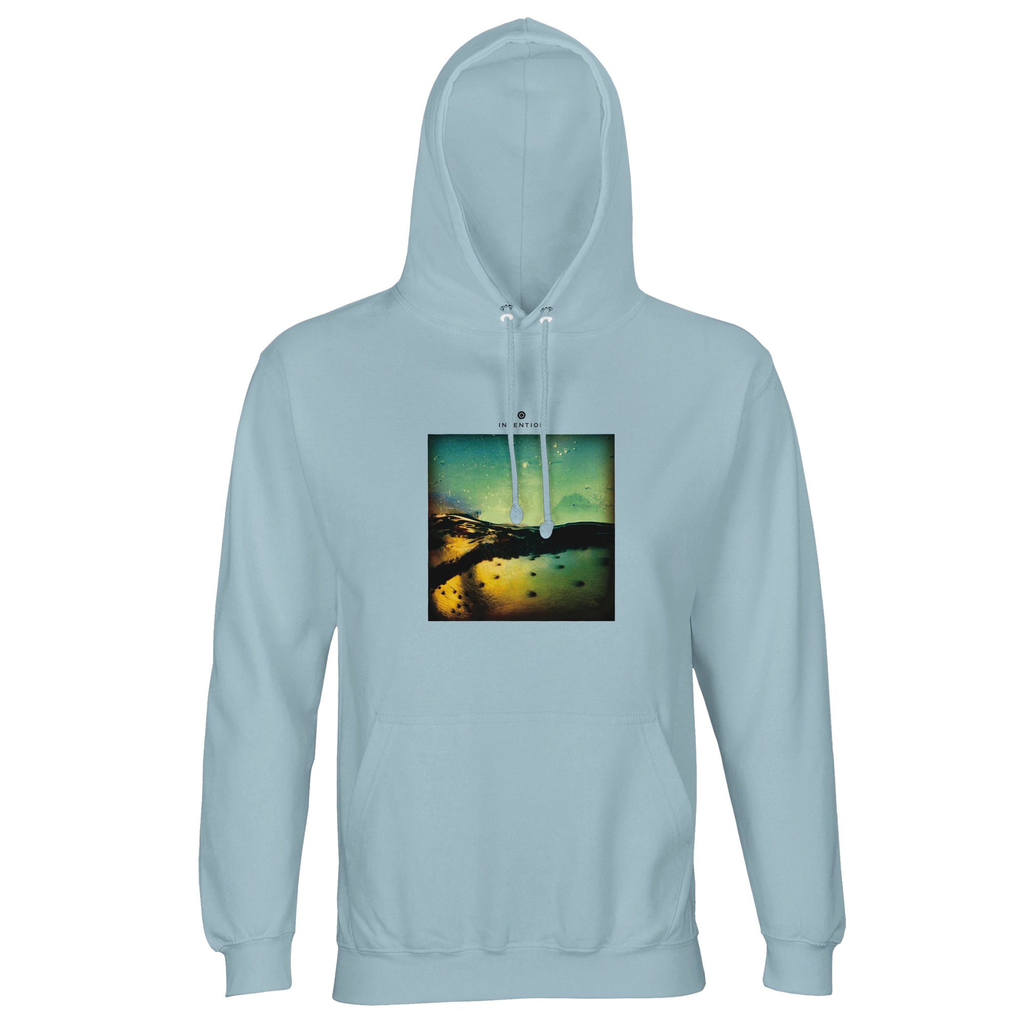 Harmonious - "Underwater Flight" Hoodie creamy blue 1