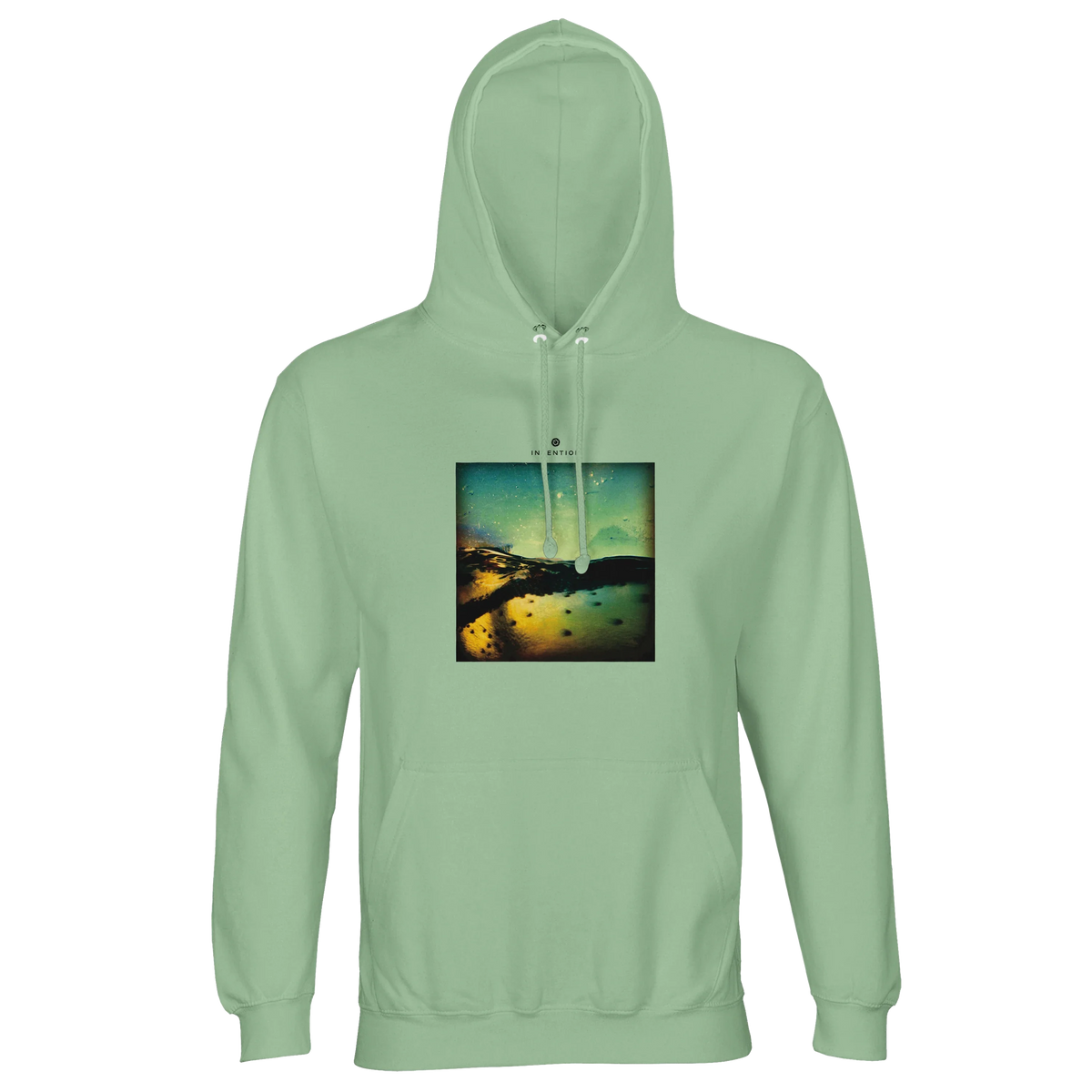 Harmonious - "Underwater Flight" Hoodie frozen green 1