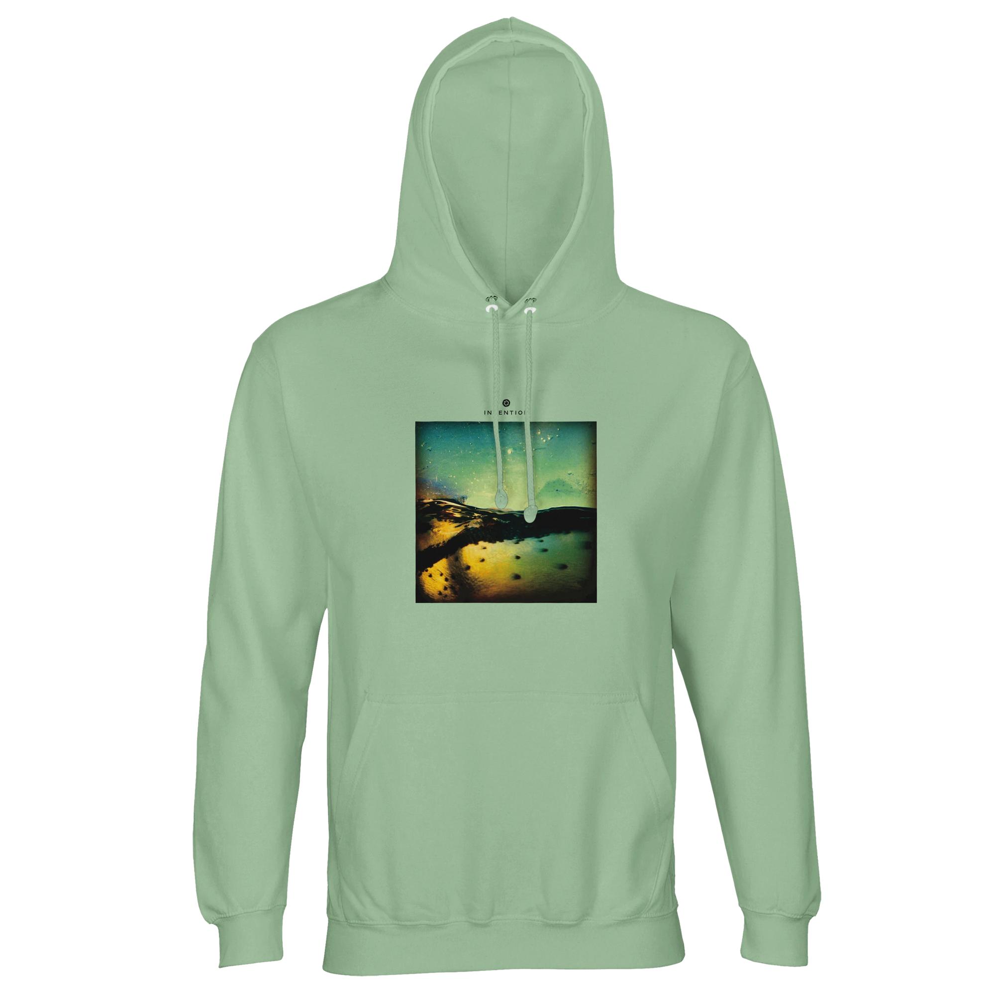 Harmonious - "Underwater Flight" Hoodie frozen green 1
