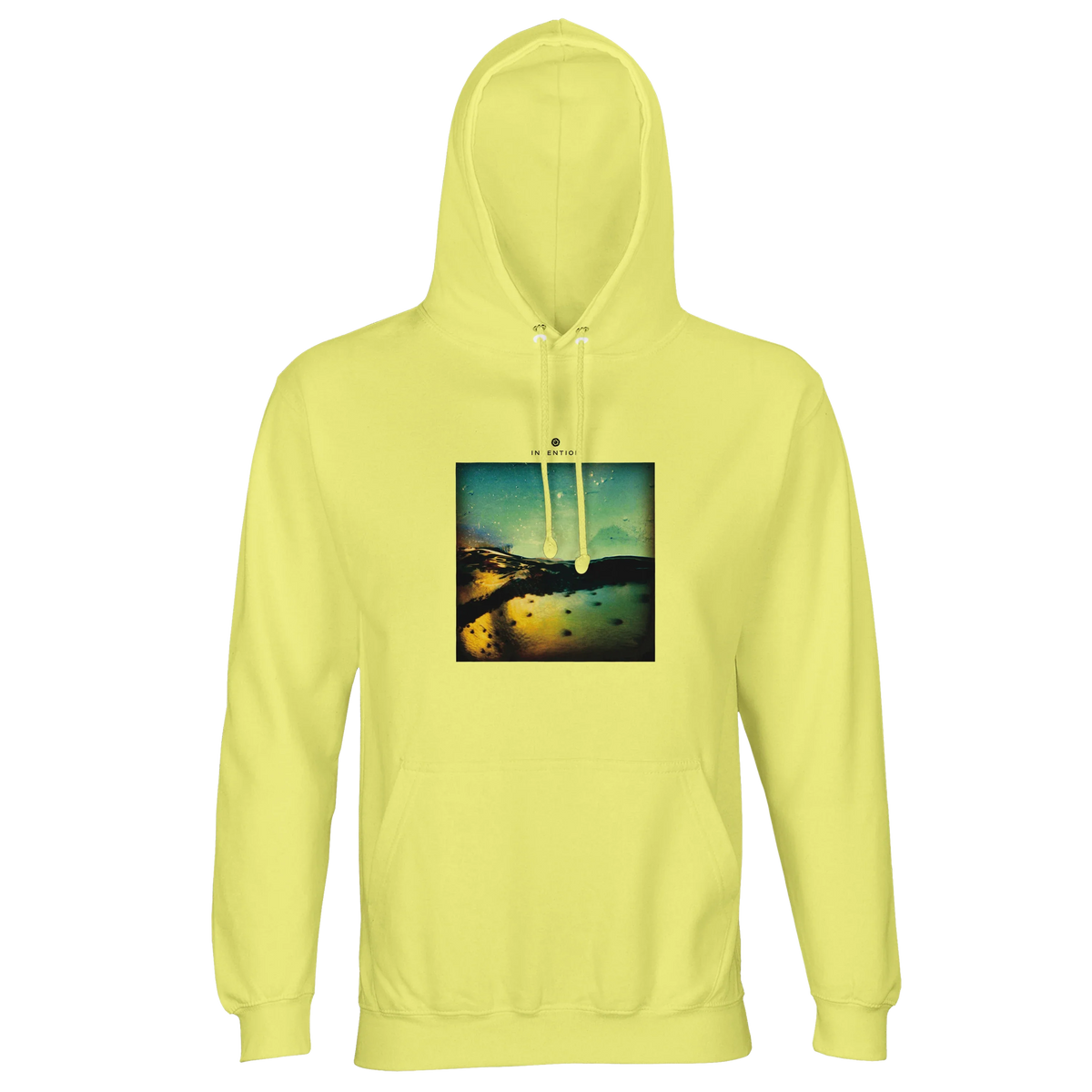 Harmonious - "Underwater Flight" Hoodie Light Yellow 1