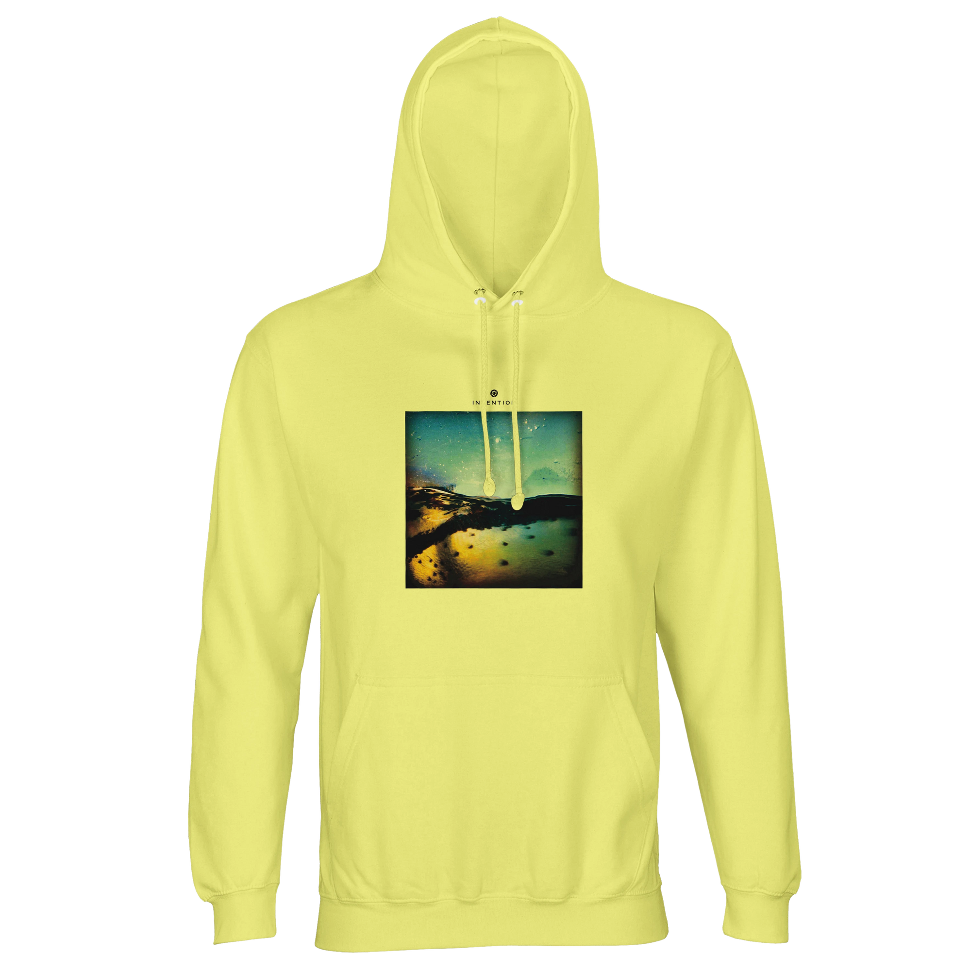 Harmonious - "Underwater Flight" Hoodie Light Yellow 1