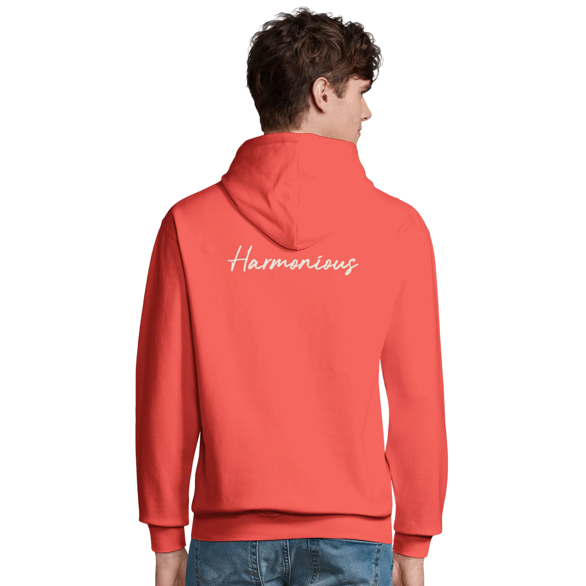 Harmonious - "Underwater Flight" Hoodie pop orange 4
