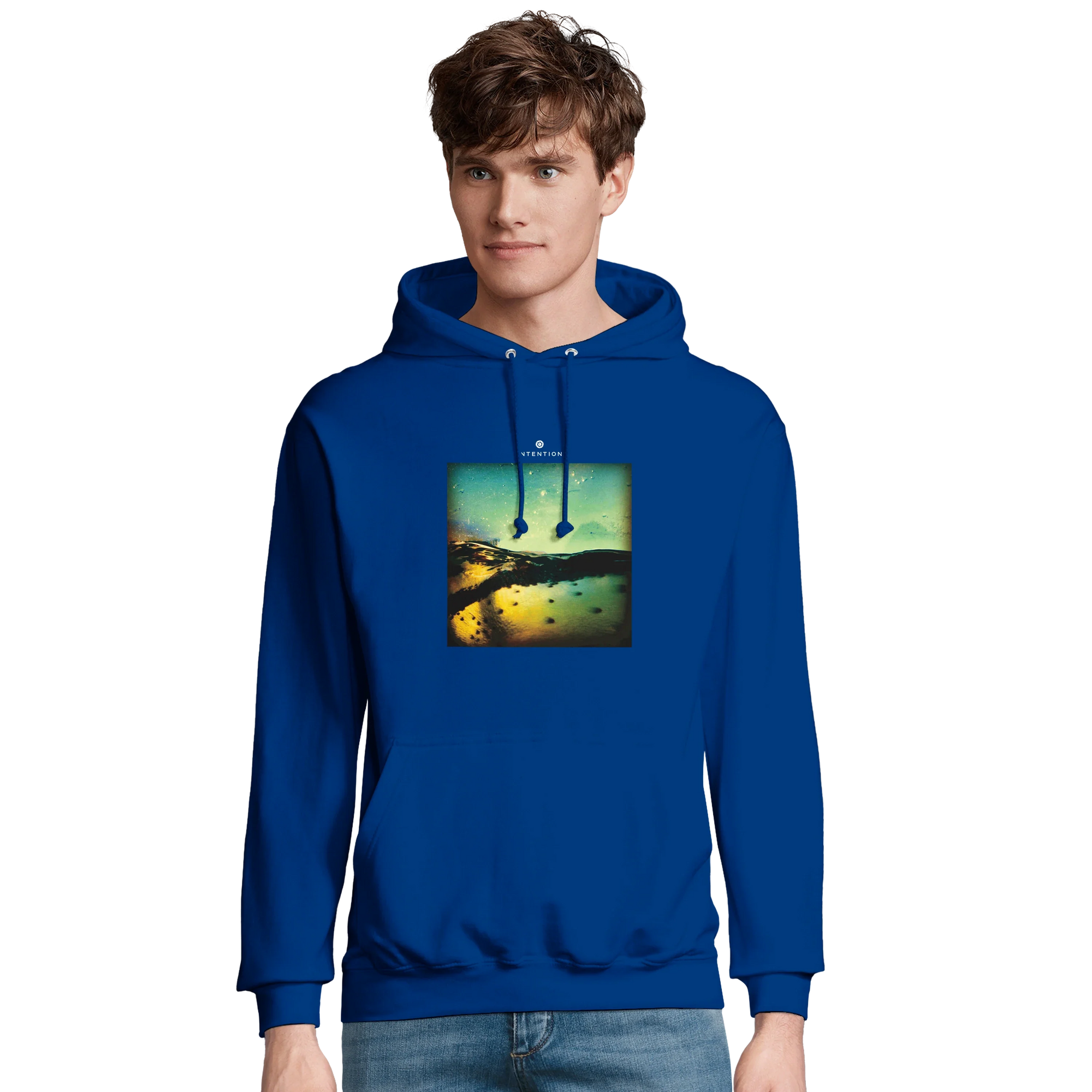 Harmonious - "Underwater Flight" Hoodie Royal Blue 3