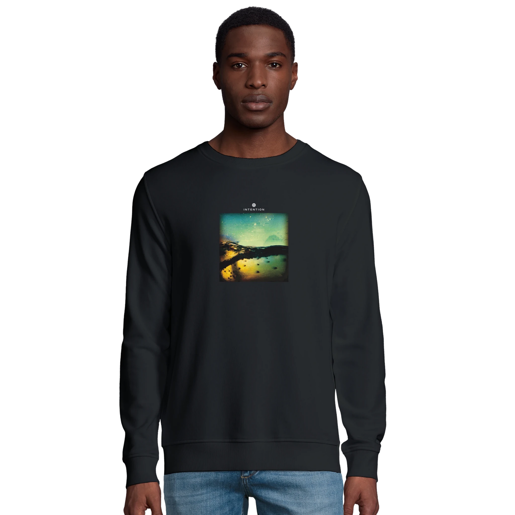 Harmonious - "Underwater Flight" Sweatshirt Black XS 42
