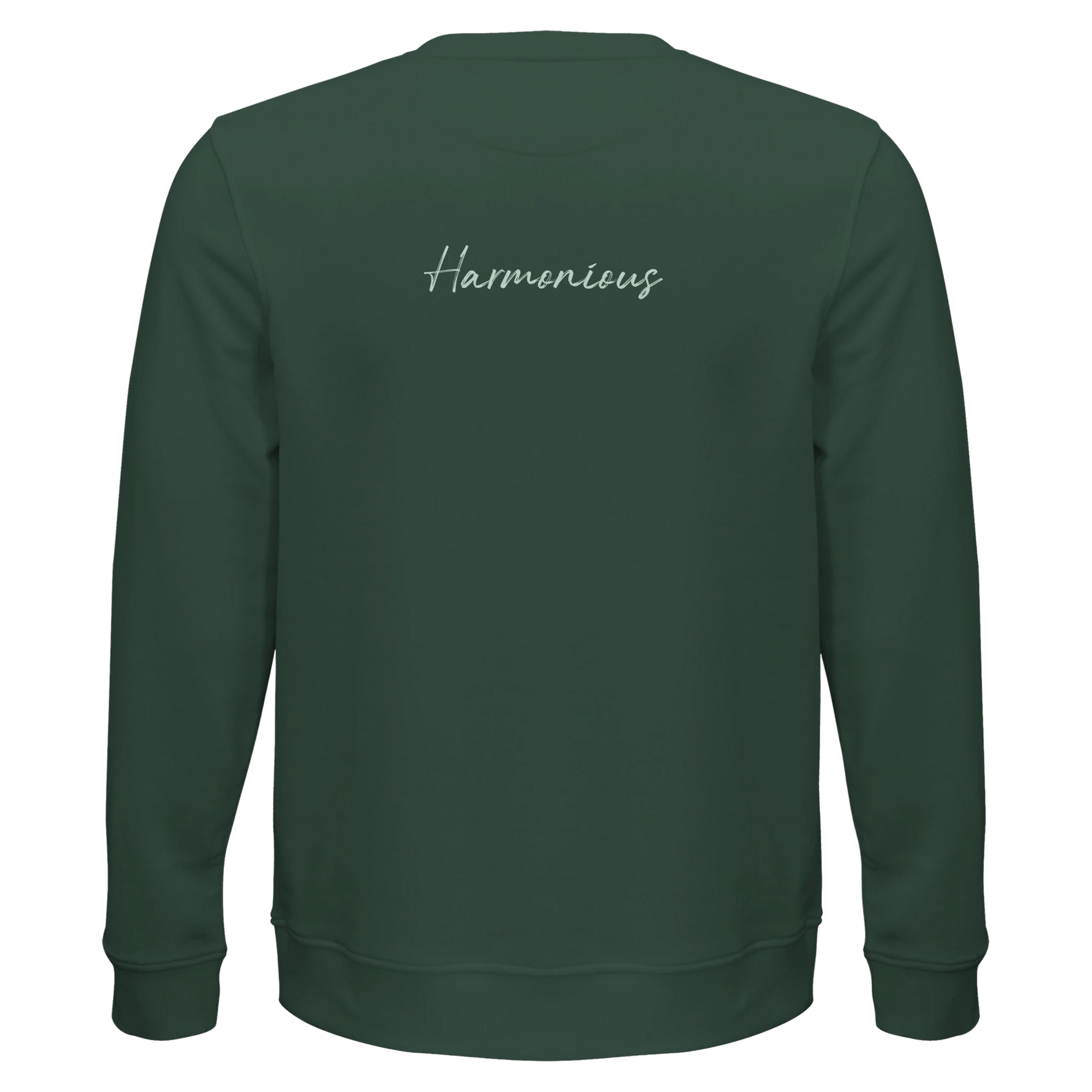 Harmonious - "Underwater Flight" Sweatshirt Bottle Green XS 35