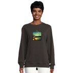 Harmonious - "Underwater Flight" Sweatshirt deep charcoal grey XS 5