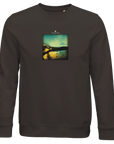 Harmonious - "Underwater Flight" Sweatshirt deep charcoal grey XS 28