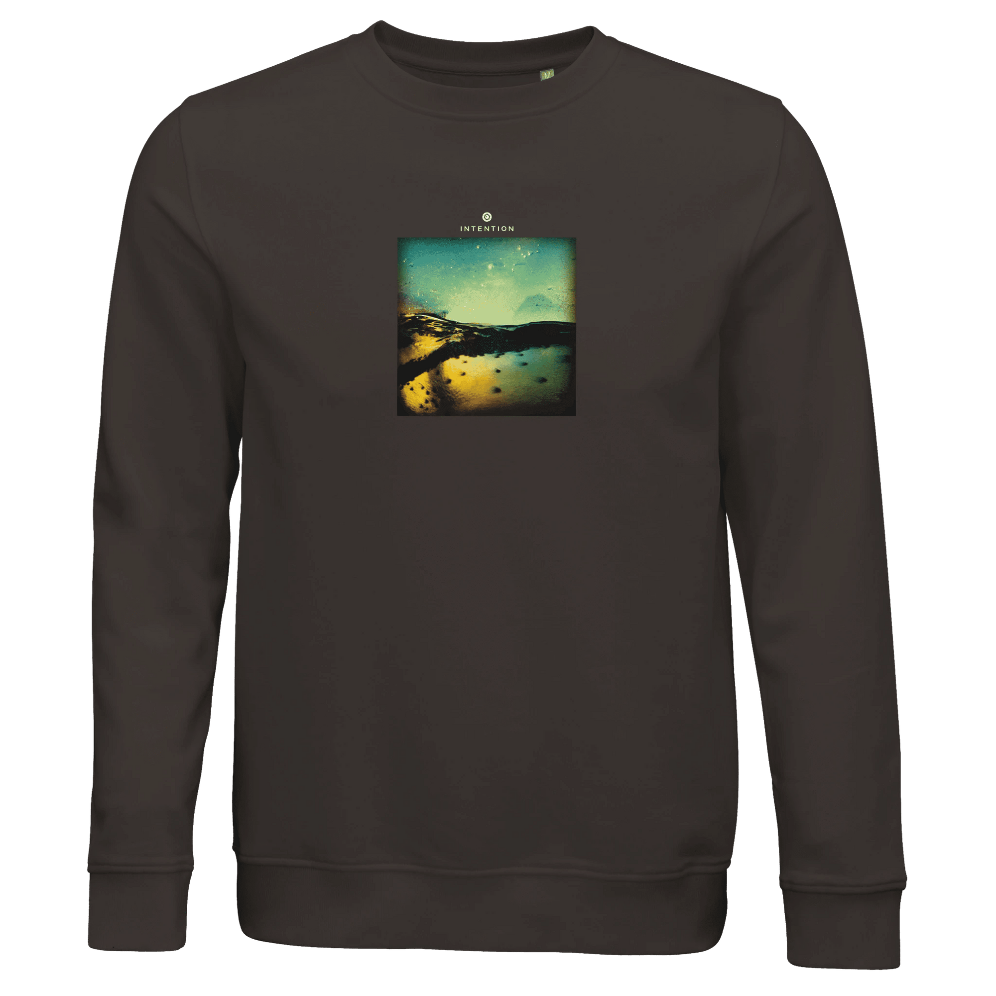 Harmonious - "Underwater Flight" Sweatshirt deep charcoal grey XS 28