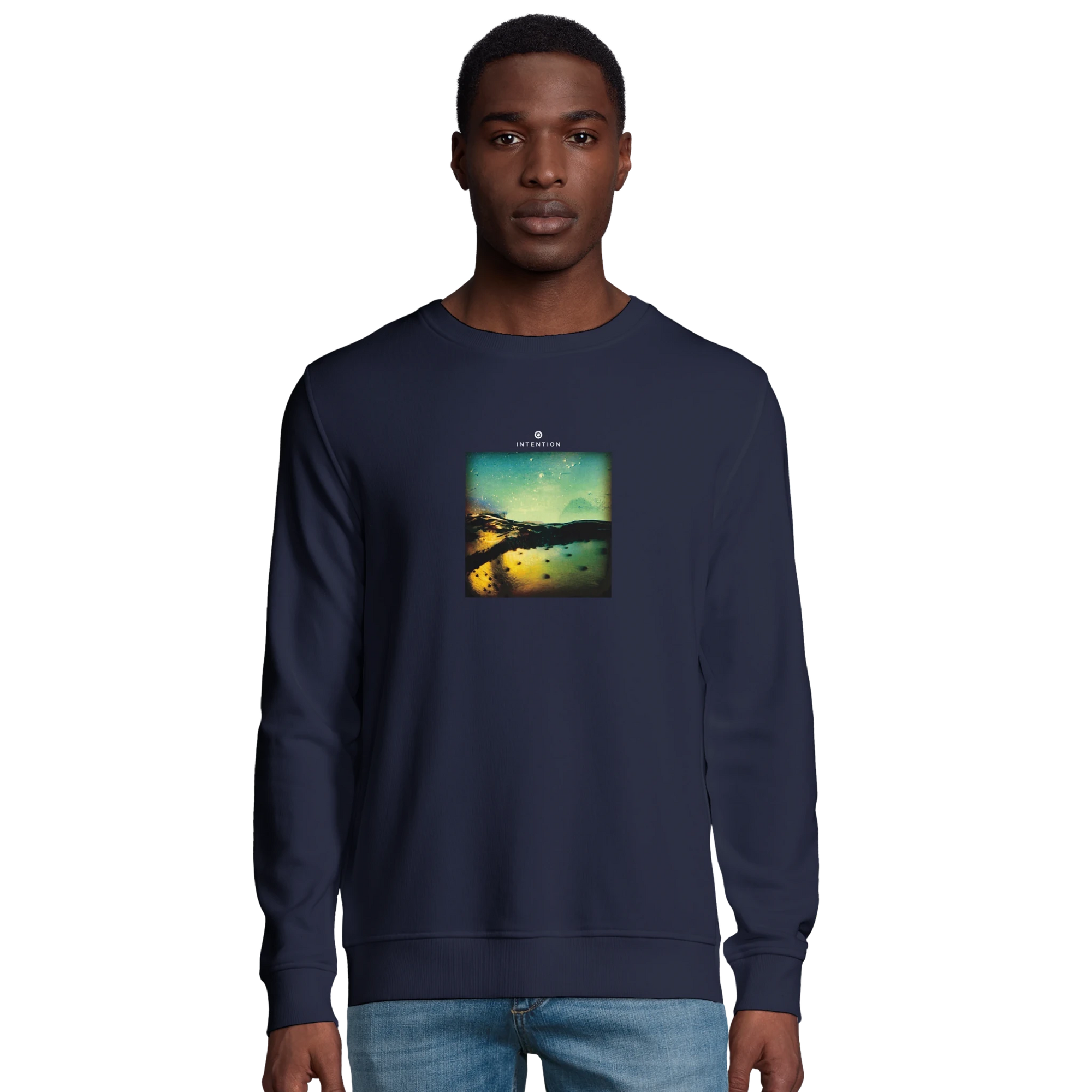 Harmonious - "Underwater Flight" Sweatshirt French Navy XS 12