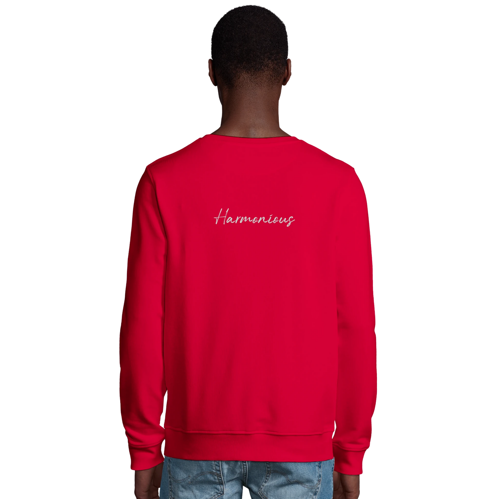 Harmonious - "Underwater Flight" Sweatshirt Red XS 25