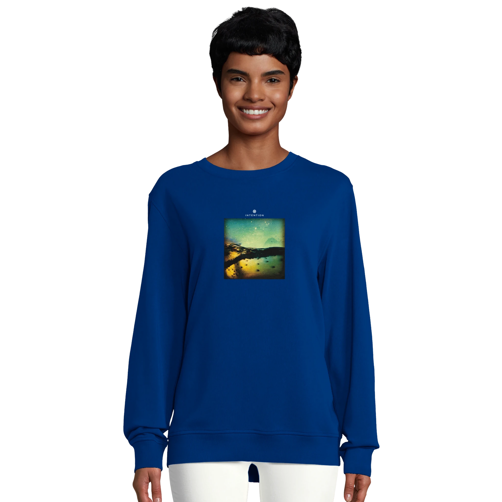 Harmonious - "Underwater Flight" Sweatshirt Royal Blue XS 50