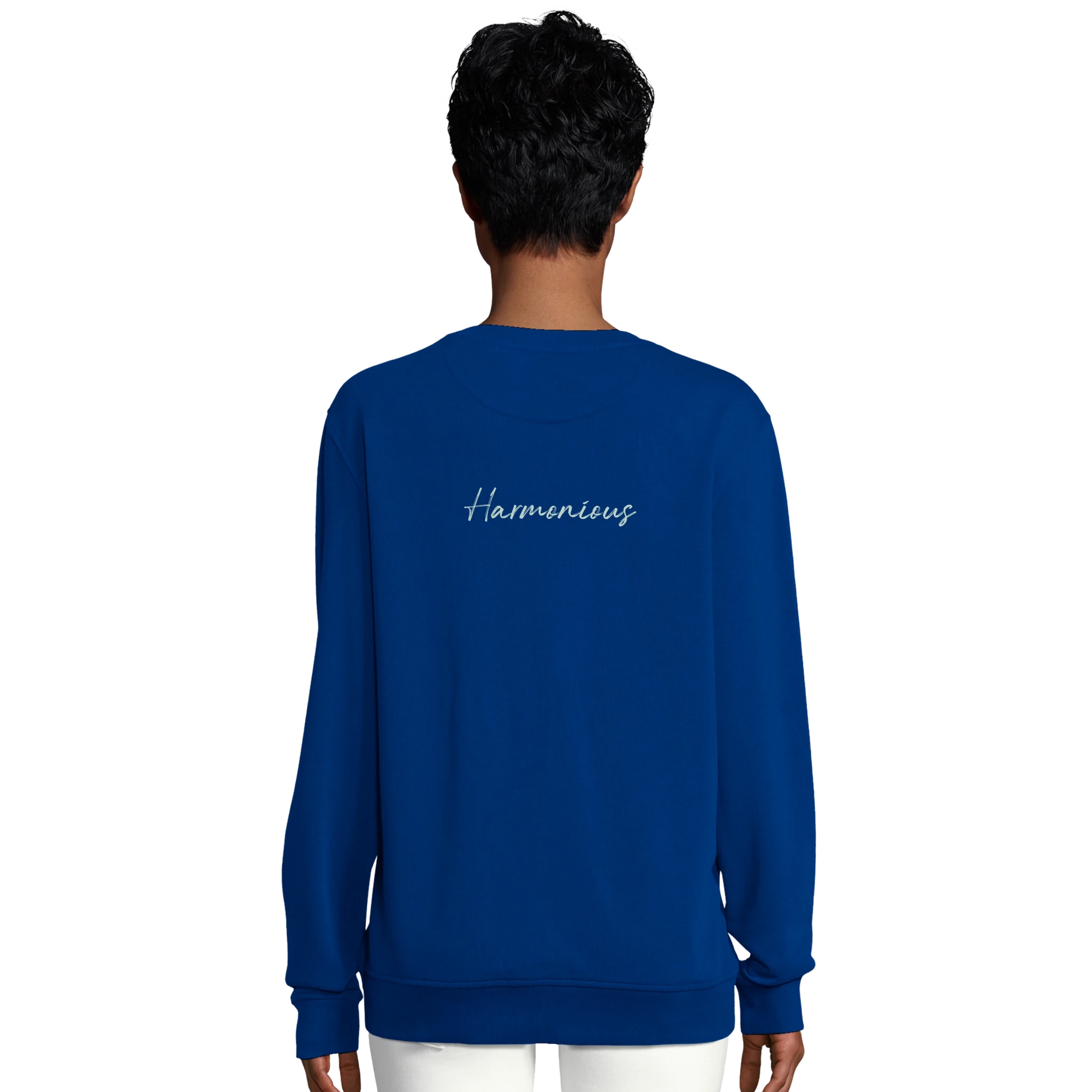Harmonious - "Underwater Flight" Sweatshirt Royal Blue XS 51