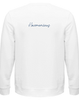 Harmonious - "Underwater Flight" Sweatshirt White XS 5