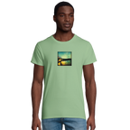 Harmonious - "Underwater Flight" T-shirt apple green XS 4