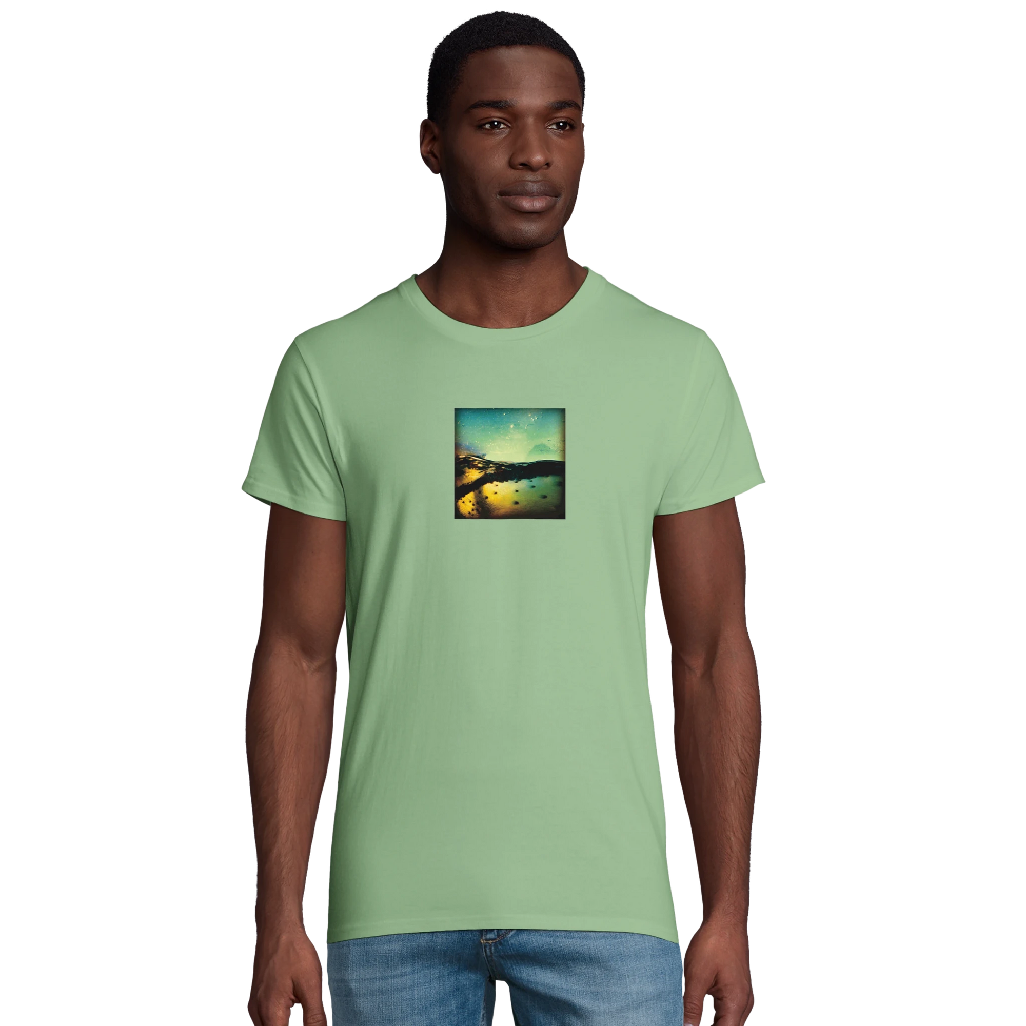 Harmonious  T-shirt  «Underwater Flight »apple XS 55