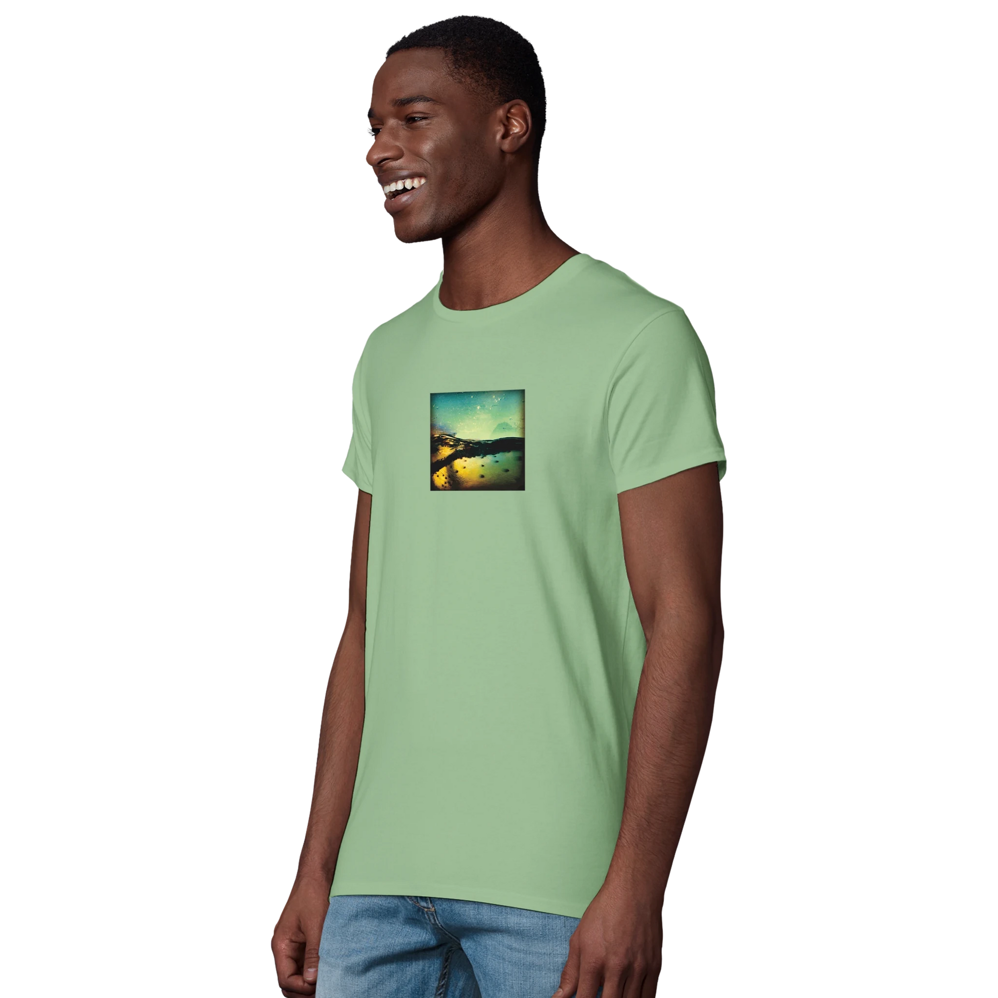 Harmonious  T-shirt  «Underwater Flight »apple XS 57