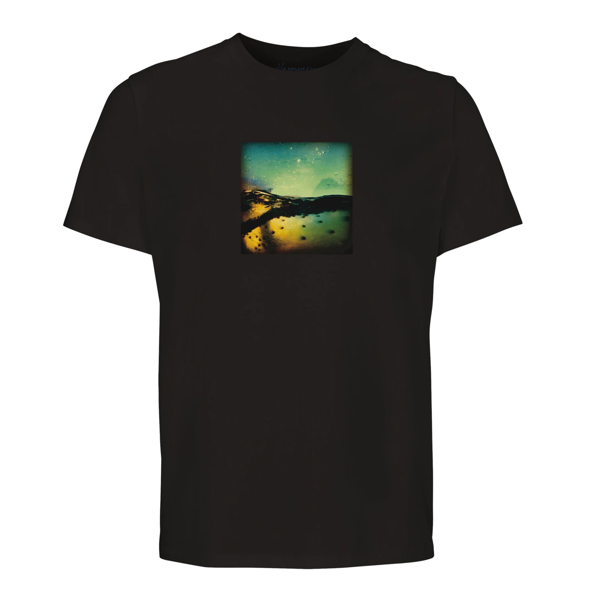 Harmonious - "Underwater Flight" T-shirt Deep Black XS 11