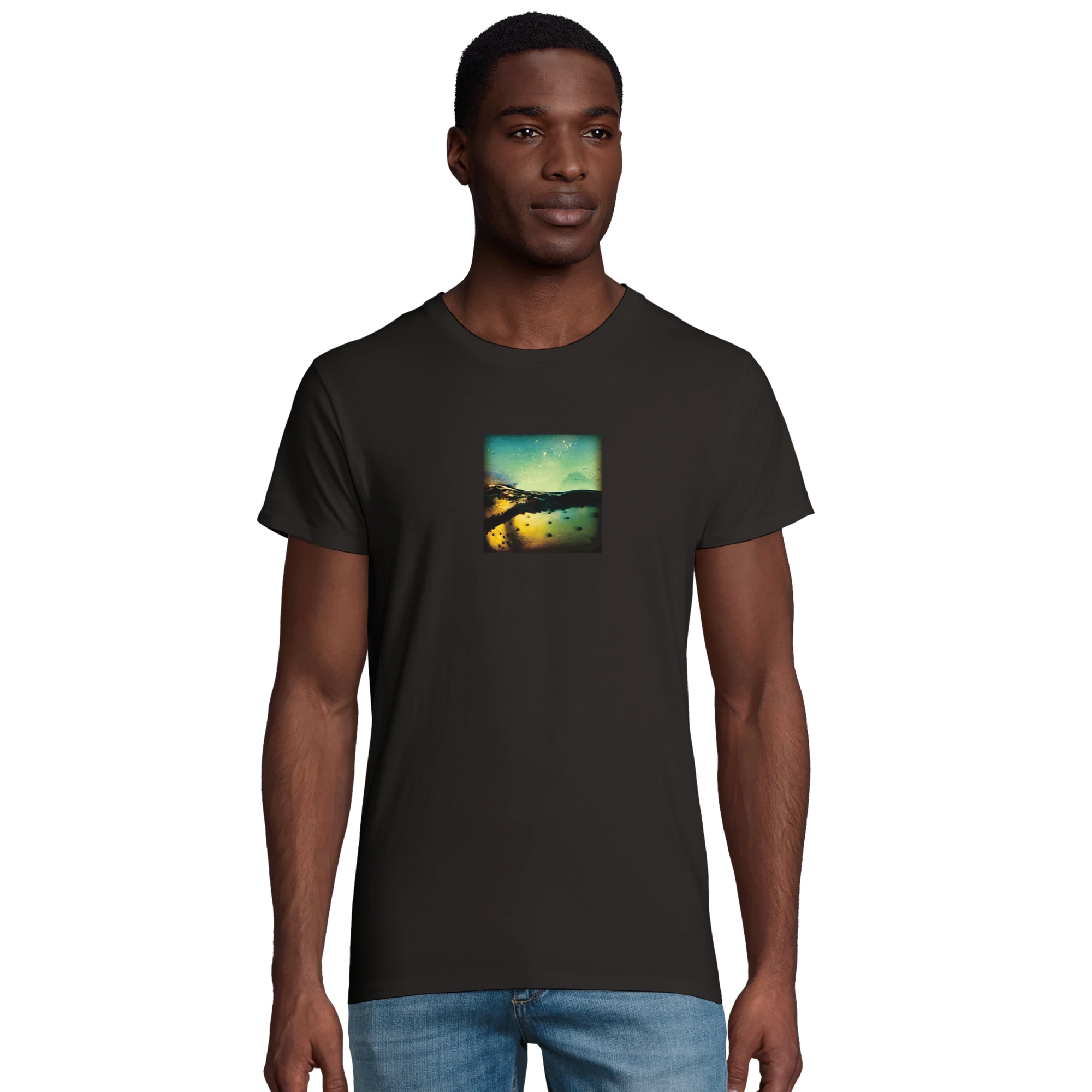 Harmonious  T-shirt  «Underwater Flight »Deep Black 19