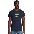 Harmonious - "Underwater Flight" T-shirt French Navy XS 4