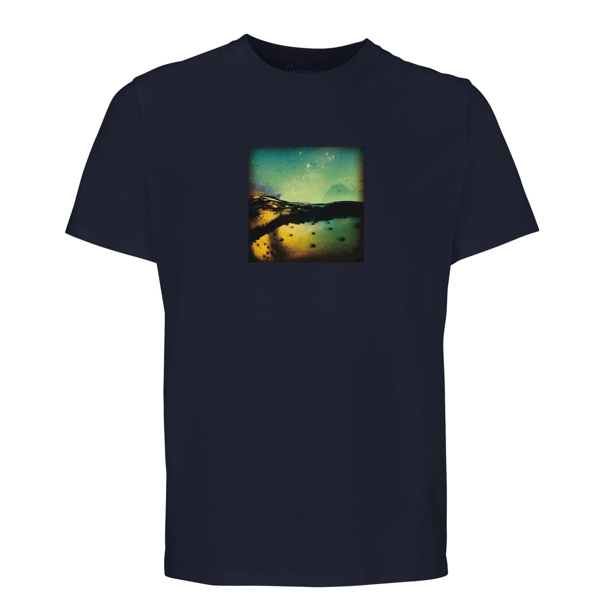 Harmonious - "Underwater Flight" T-shirt French Navy XS 17